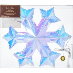 Life at Home Iridescent Snowflake Decoration 1 ea, $39.00/1ea