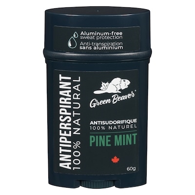 Green Beaver Antiperspirant Pine Mint 60 g, $24.98/100g