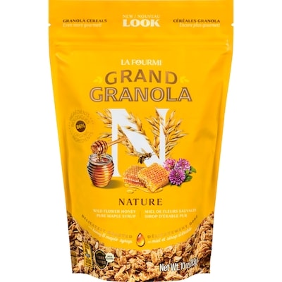Fourmi Bionique Grand granola céréales granola nature 283 g, 1,94 $/100g