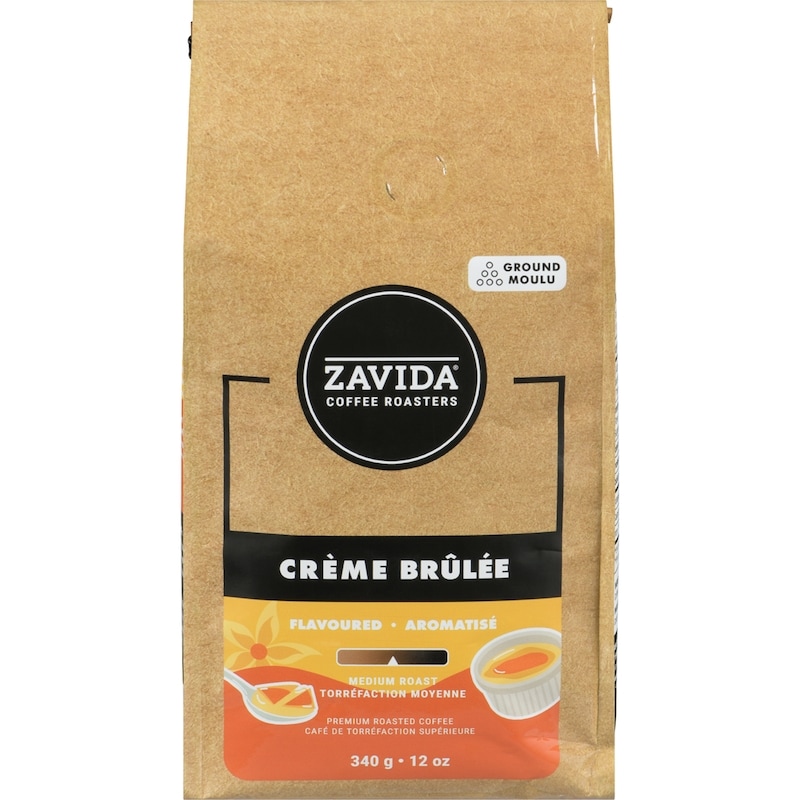 Zavida Crème Brulee Coffee Ground - 340 g | Zehrs