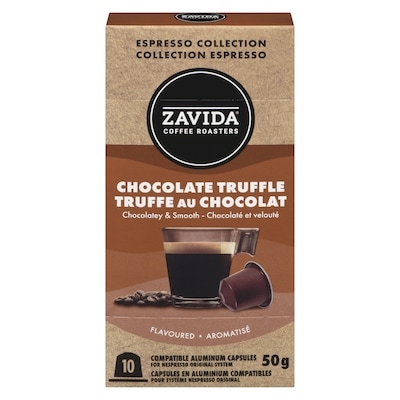 Zavida Capsule Chocolate Truffle 50 g, $17.98/100g