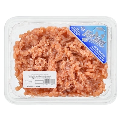 Ground Salmon & Whitefish