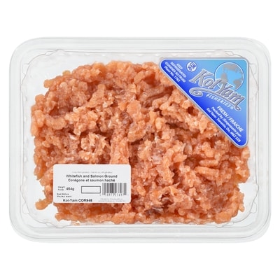 Kol Yam Saumon et corégone haché 454 g, 3,30 $/100g