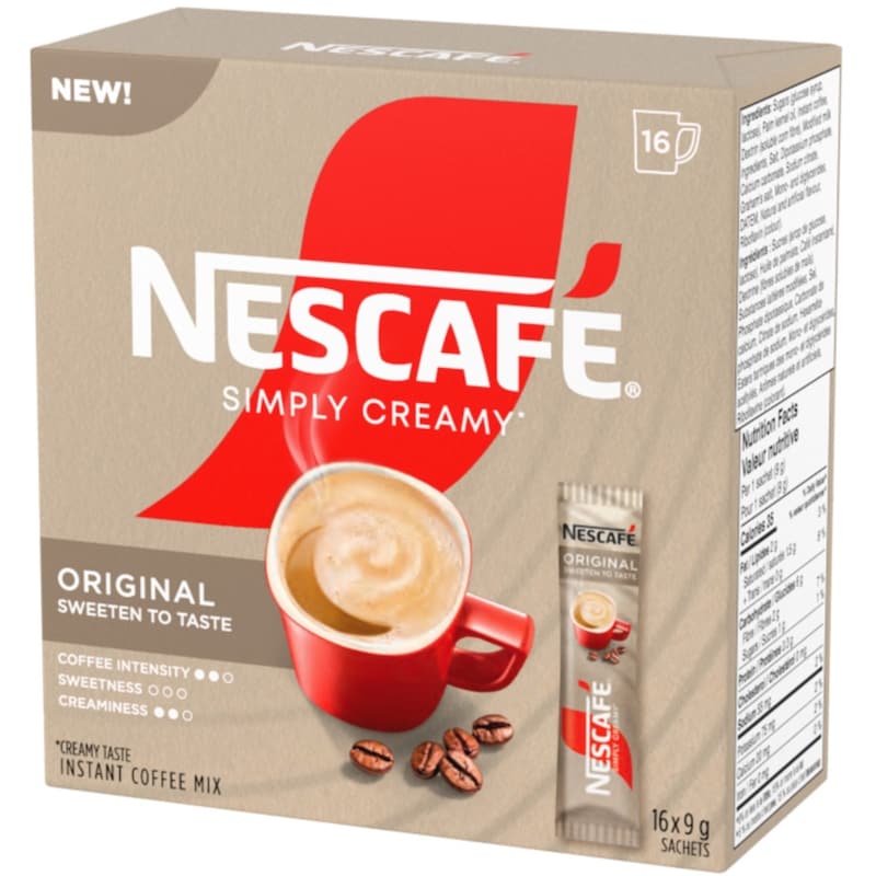 Simply Creamy Instant Coffee Single-serve Sachets