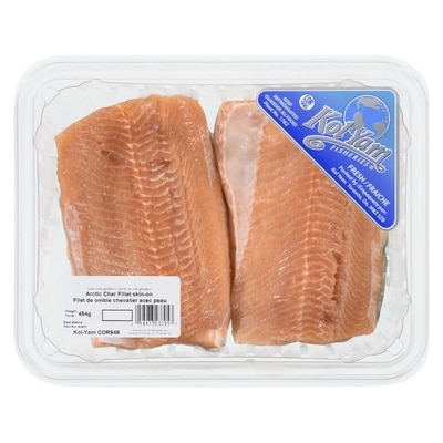 Kol Yam Filets d'omble chevalier avec peau 454 g, 4,84 $/100g