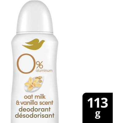 Dove Désodorisant sans aluminium parfum lait d'avoine et vanille 113 g, 9,28 $/100g