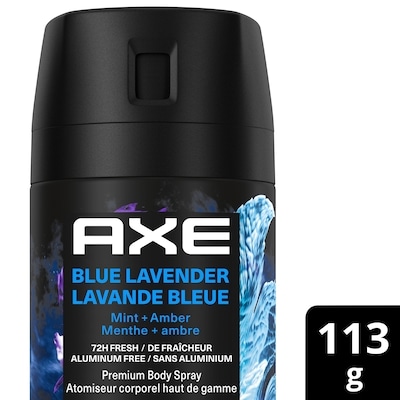 Axe Premium Body Spray for Men, Blue Lavender deodorant 113 g, $6.19/100g