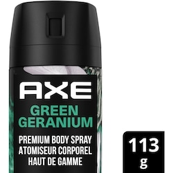 Premium Body Spray for Men, Green Geranium deodorant