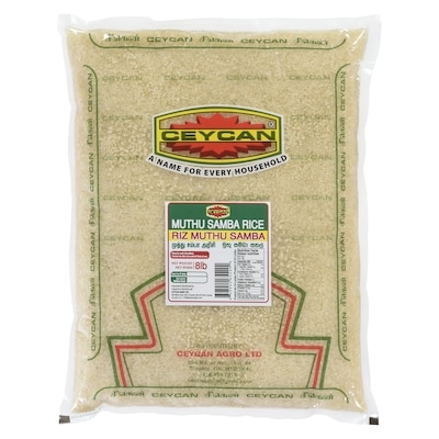 Ceycan Muthu Samba Rice 3.65 kg, $0.30/100g
