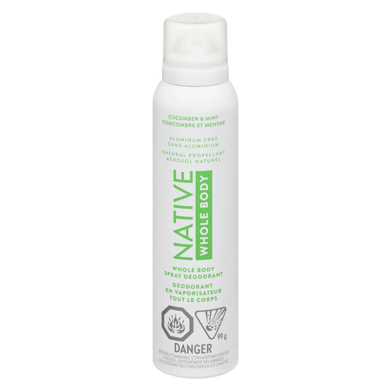 Aerosol-Free Spray Deodorant, Cucumber & Mint