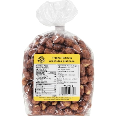 Johnvince Foods Arachides pralinées 300 g, 1,00 $/100g