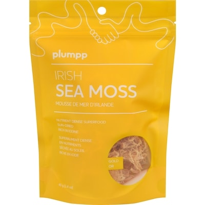 PLUMPP Irish Sea Moss Gold 40 g, $32.48/100g