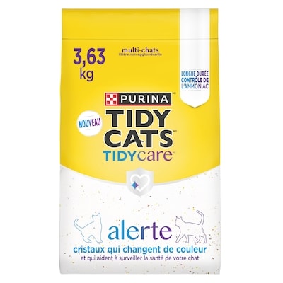 Purina Tidy Cats tidy care litière pour chats alerte multi-chats 3.63 kg, 0,92 $/100g