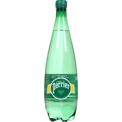Perrier Eau de source naturelle gazéifiée l’original 1 l, 0,25 $/100ml