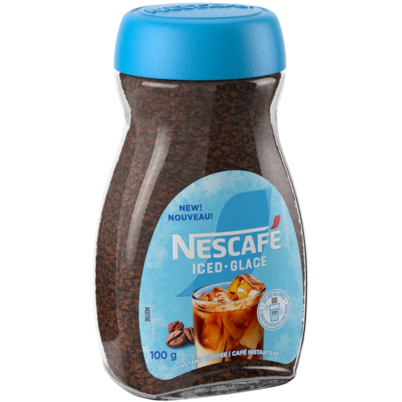 Iced Instant Coffee, Add to Cold Water or Milk