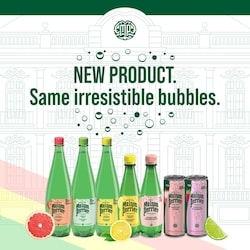 Maison Perrier Sparkling Water Beverage, Forever Lemon - 6x500.0