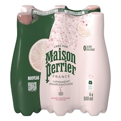 Maison Perrier Sparkling Water Beverage Forever Grapefruit 6x500.0 ml, $0.30/100ml