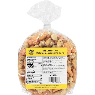 Johnvince Foods Rice Cracker Mix 200 g, $1.50/100g