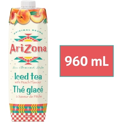 Arizona Iced Tea with Peach Flavour 960 ml, $0.24/100ml