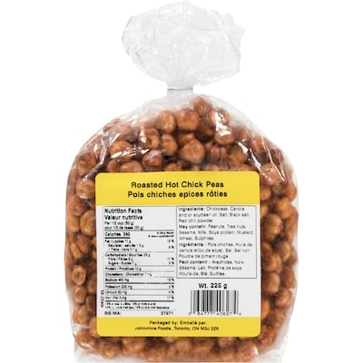 Johnvince Foods Pois chiches epices rôties 225 g, 1,33 $/100g