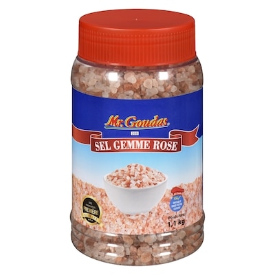 Mr Goudas Sel gemme rose 1.1 kg, 0,35 $/100g