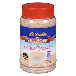 Mr Goudas Sel rose de l'himalaya 1.1 kg, 0,30 $/100g
