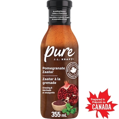 Kraft Pomegranate Zaatar Dressing & Marinade 355 ml, $1.83/100ml