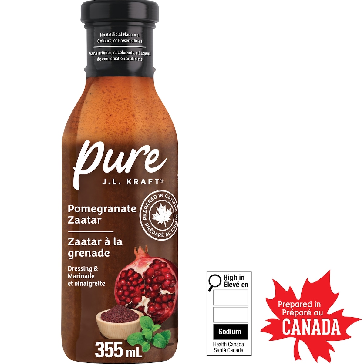Kraft Pomegranate Zaatar Dressing & Marinade