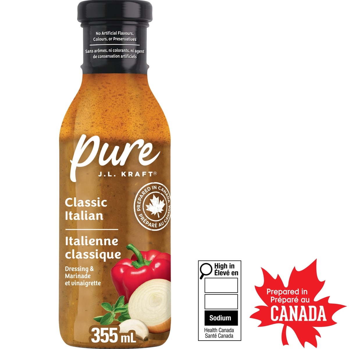 Kraft Pure J.L. Kraft Classic Italian Dressing & Marinade