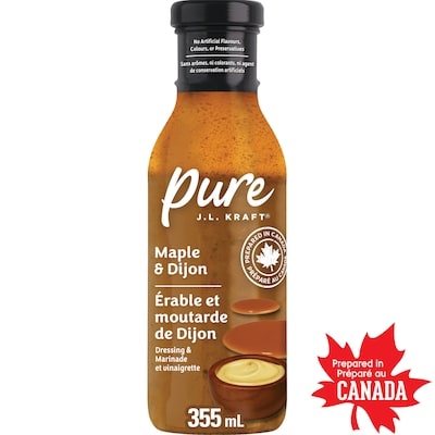 Kraft Maple & Dijon Dressing & Marinade 355 ml, $1.83/100ml