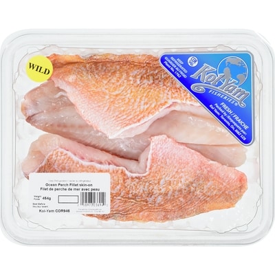 Kol Yam Ocean Perch Fillets, Skin-On 454 g, $3.08/100g