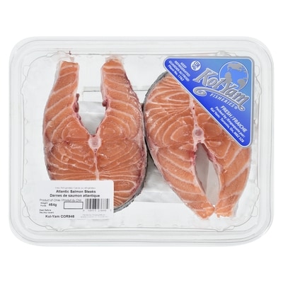 Kol Yam Atlantic Salmon Steak 454 g, $3.41/100g