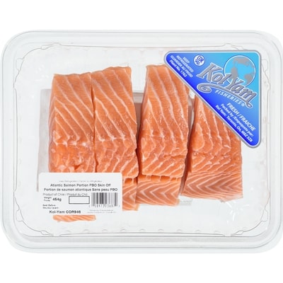 Kol Yam Atlantic Salmon Fillet, Skin-Off 454 g, $3.96/100g