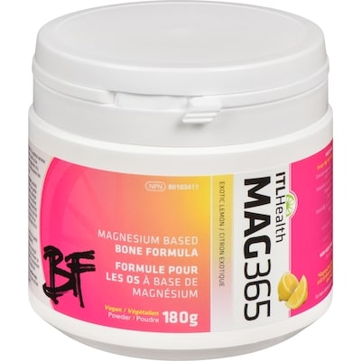 Itl Health BF Magnesium Based Bone Formula Powder Exotic Lemon 180 g, $13.05/100g