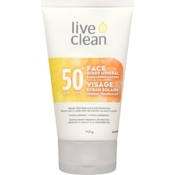 Sheer Mineral Face Sunscreen Lotion SPF50+