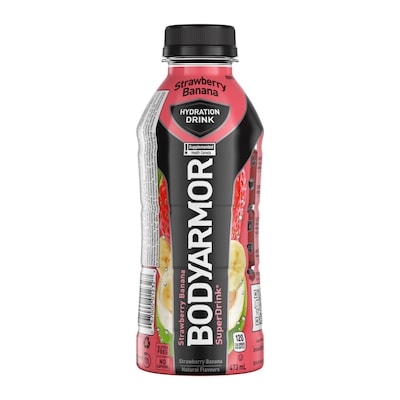 BodyArmor Strawberry Banana Bottle 473 ml, $0.53/100ml