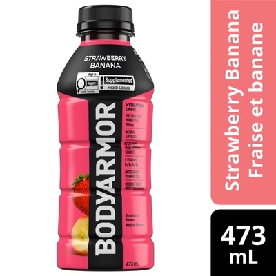 BodyArmor Fraise Banane Bouteille 473 ml, 0,48 $/100ml