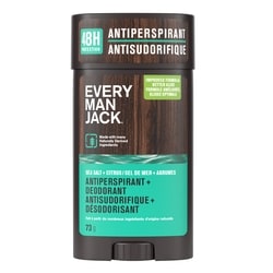 Every Man Jack Antiperspirant Deodorant, Sea Salt + Citrus 73 g, $15.05/100g