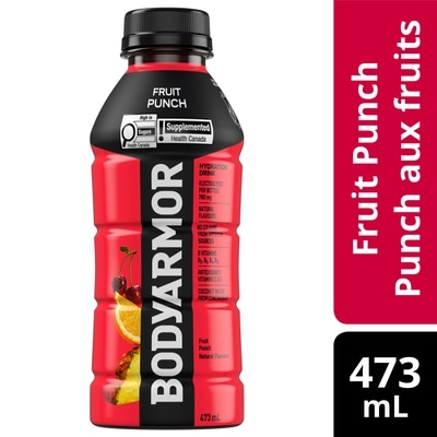 BodyArmor Fruit Punch Bottle 473 ml, $0.59/100ml
