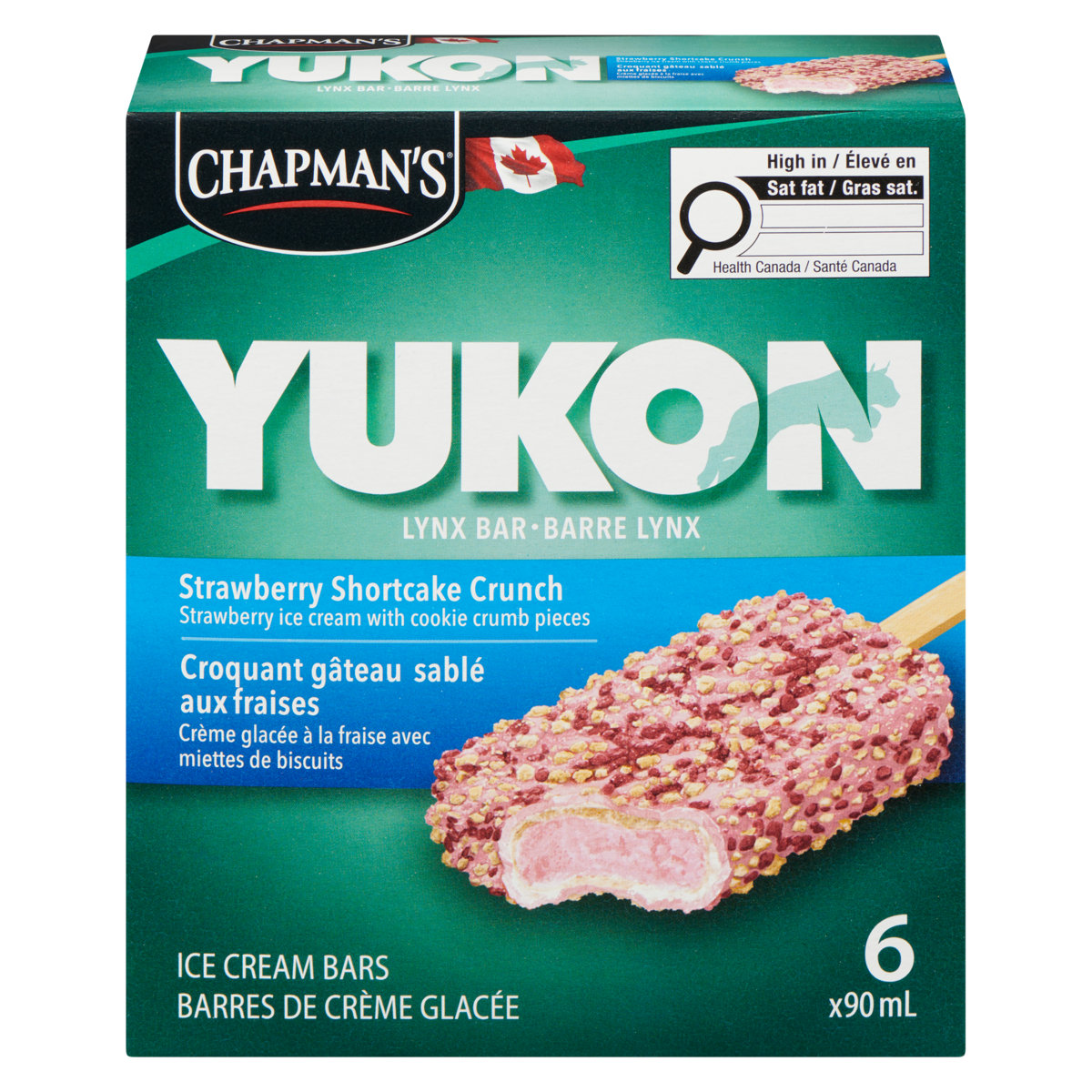 Chapman's Yukon Lynx Strawberry Shortcake Crunch