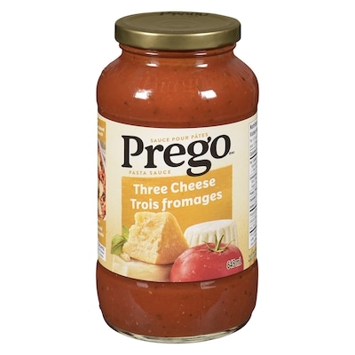 Prego Pasta Sauce Three Cheese 645 ml, $0.54/100g