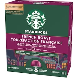 française pour NESPRESSO VERTUO, café