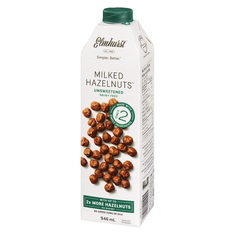 Milked Hazelnuts Hazelnut Beverage Unsweetened