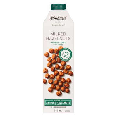 Milked Hazelnuts Hazelnut Beverage Unsweetened