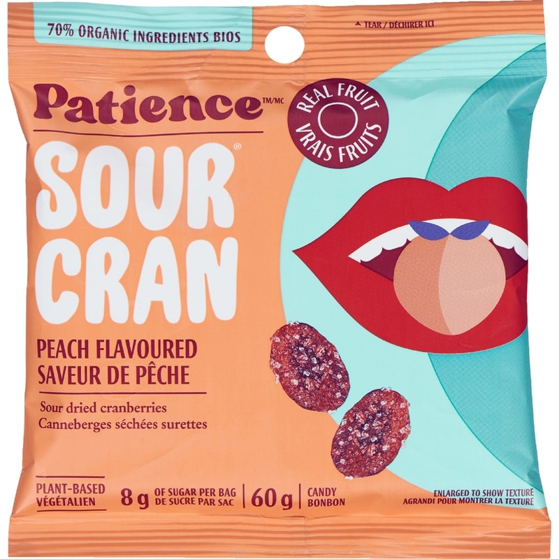 Sourcran Sour Peach Flavoured