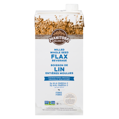 Manitoba Millling Co Boisson de lin entières moulues originale non sucrée 946 ml, 0,74 $/100ml