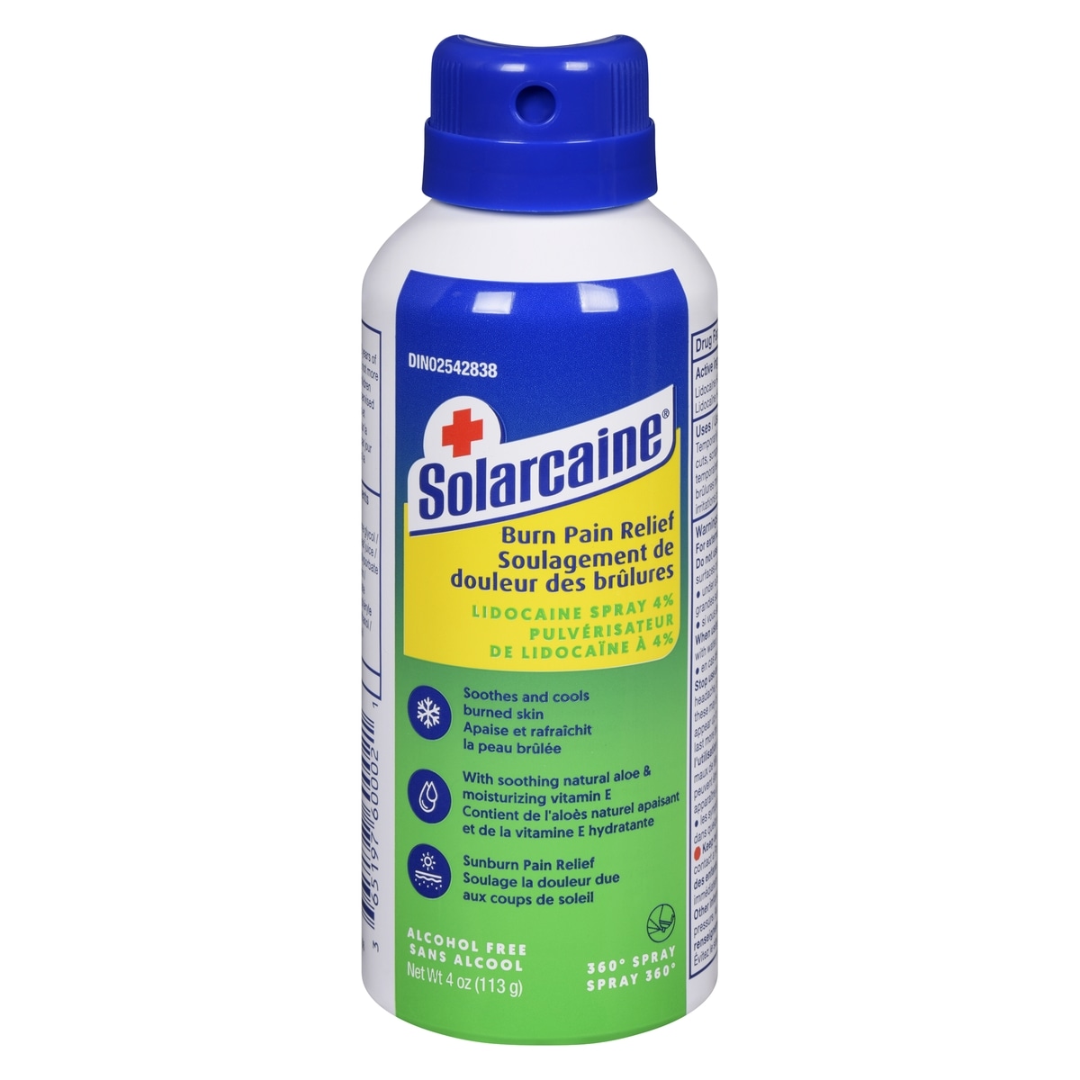 Solarcaine Lidocaine Spray 4% 113 g, $9.73/100g