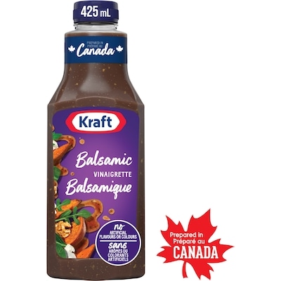 Kraft Balsamic Salad Dressing 425 ml, $0.71/100ml