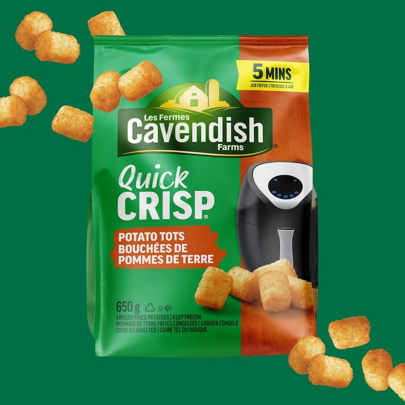 Quick Crisp Potato Tots