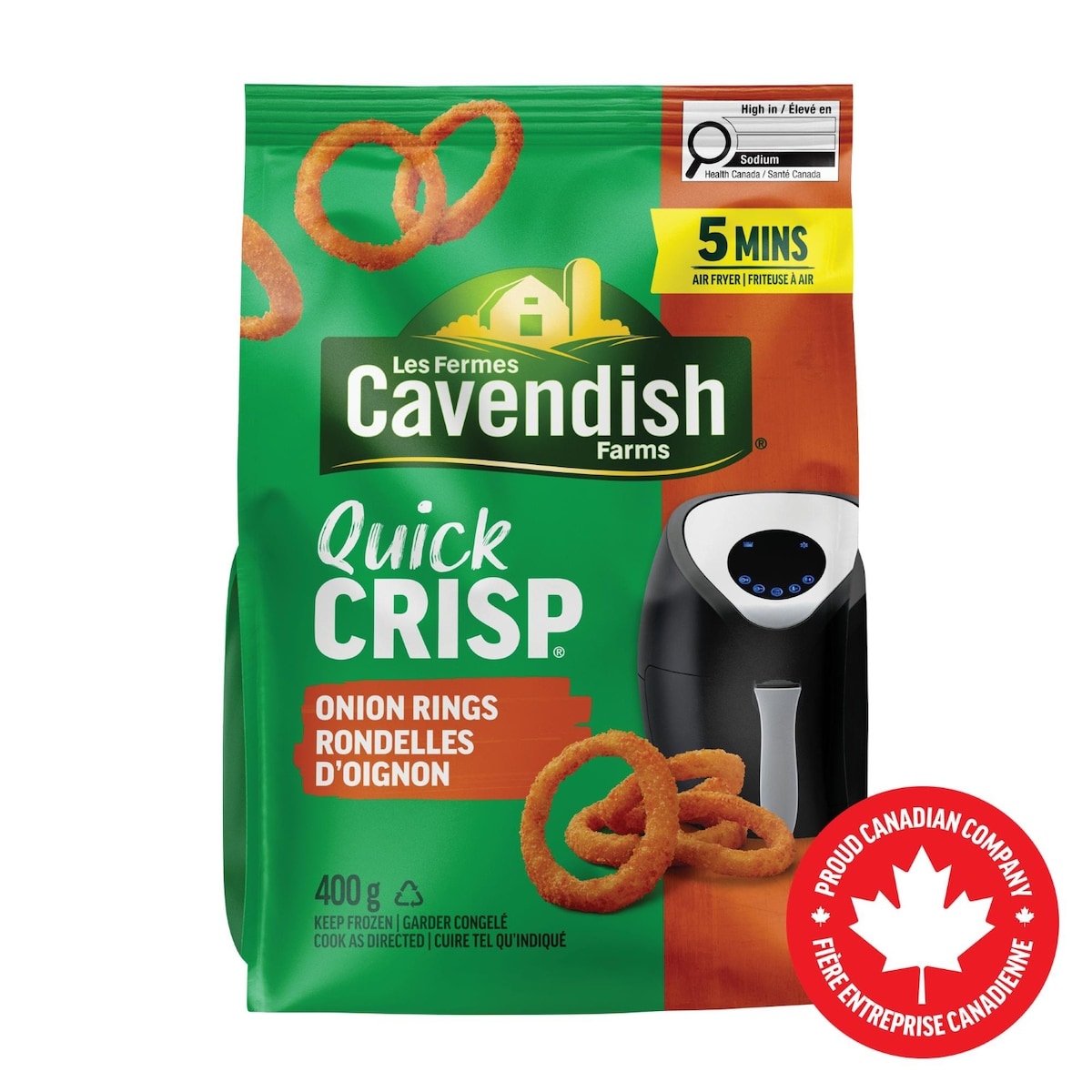 CAVENDISH FARMS Quick Crisp Onion Rings
